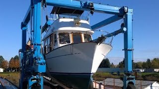 SOLD Used 1974 CHB 34 Trawler in Portland Oregon [upl. by Greenfield746]