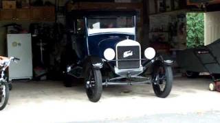 Driving Away in 1927 Ford Model TMOV [upl. by Lourie]