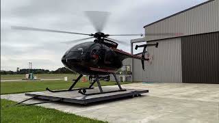 MD500 Start Up and Take Off [upl. by Marline]