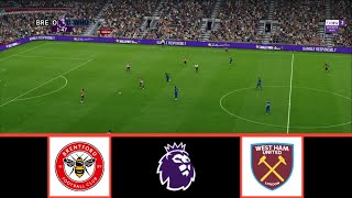 BRENTFORD VS WEST HAM UNITED  PREMIER LEAGUE 20242025  FOOTBALL LIFE 2024 [upl. by Navannod]