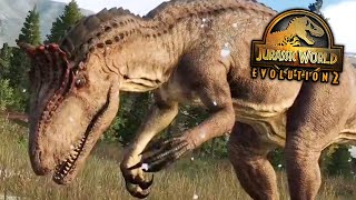 CRYOLOPHOSAURUS Species Field Guide  Jurassic World Evolution 2  HD [upl. by Celesta]