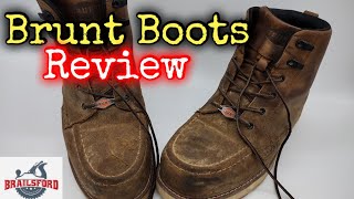 A Brunt Boot Review [upl. by Sarad469]