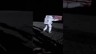 Watch Iconic Apollo 14 Footage Astronauts Plant American Flag on Moon july4th 4thofjuly shorts [upl. by Eenhpad]