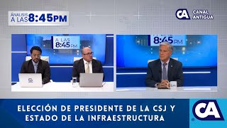 Elección de presidente de la CSJ y estado de la infraestructura [upl. by Nerdna]