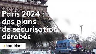 JO de Paris 2024  des plans de sécurisation dérobés [upl. by Lauro733]