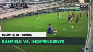 Resumen de Banfield vs Independiente 11  Fecha 6  Superliga Argentina 20182019 [upl. by Gracia]