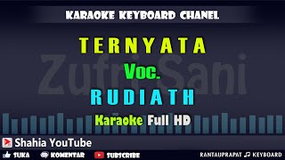 TERNYATA VOC RUDIATH RB │ KARAOKE KN7000 [upl. by Inalan]