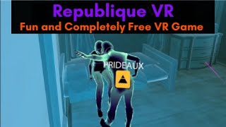 Republique VR introduction Free VR game on Meta Quest 2 [upl. by Ahscrop199]