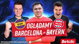 LEWY znowu to zrobił⚽ Barca też🙃  Reakcje na Barcelona  Bayern [upl. by Polak]