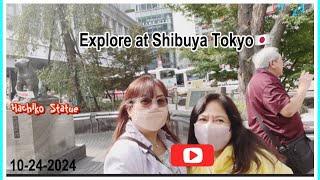 Let’s Explore Shibuya Tokyo 🇯🇵2024 enjoy tour memories youtube [upl. by Zemaj]