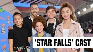 Star Falls Cast Spills About the New Nickelodeon Show [upl. by Laflam]