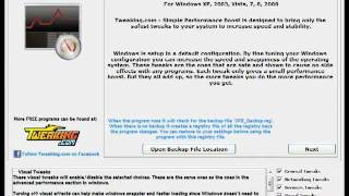 Using Tweakingcom  Simple Performance Boost by Majorgeekscom [upl. by Eitsim782]