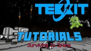 How to Survive In Space Galacticraft Tekkit Tutorial  Yogscast Intro Sort Of [upl. by Purdum215]