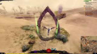 Guild Wars 2  How to use griffon in race just sneaky [upl. by Frear547]