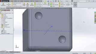 Como hacer un dado en SolidWorks 2014 [upl. by Madonia]