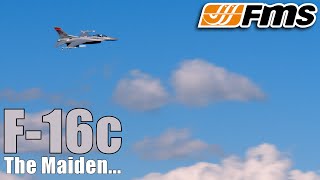 FMS 70mm F16C Fighting Falcon RC EDF Jet with Reflex v2 [upl. by Ander]