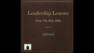 Leadership Lessons amp The Bible ✝️ Zephaniah careercoach lifecoach bible leadership [upl. by Ahsirhcal]