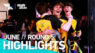 NHRL 2024 June  Rd 5 Highlights [upl. by Martelli162]