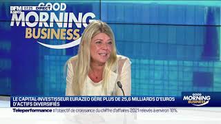 Virginie Morgon Eurazeo  Eurazeo gère plus de 256 milliards deuros dactifs diversifiés [upl. by Valenka485]