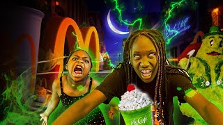 WE DRANK THE MACDONALD’S SHAMROCK SHAKE AND TURNED EVIL 👿😱😱😱 [upl. by Aita]