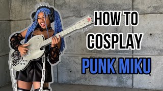 Making a Punk Hatsune Miku Cosplay [upl. by Rebekkah]