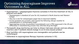 In the Know Optimized Management of Asparaginase Therapy in Acute Lymphoblastic Leukemia [upl. by Nyrol861]