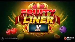 Fruityliner X  New Game Release from Mancala Gaming [upl. by Schwab677]