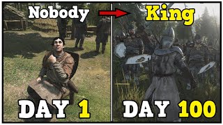 I Have 100 Days To Go From A Peasant To A King In Bannerlord [upl. by Docilu50]