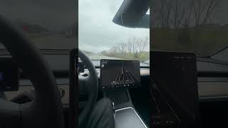 Tesla Model Y Dual Motor 60124mph Run [upl. by Otinauj]