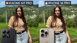 Xiaomi 14T Pro Vs iPhone 16 Pro Camera Test Comparison [upl. by Kciderf]