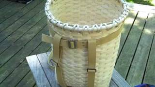 Adirondack Pack Basket AKA Trappers Basket [upl. by Anirav]