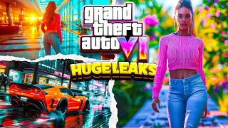 MASSIVE GTA 6 LEAK MAP LOCATIONS TRAILER 2 INFO GAMEPLAY amp MORE [upl. by Ehtnax664]