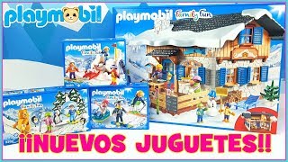 Playmobil  Abrimos y montamos nuevos juguetes de Playmobil [upl. by Nitfa]