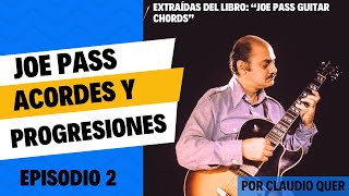 ✅ GUITARRA 🎸  Progresiones del libro quotJoe Pass Guitar Chordsquot ¡con link de descarga 💯 [upl. by Ashton]