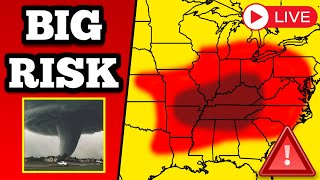 The Devastating Tornado Emergency In Kentucky As It Occurred Live  52624 [upl. by Ahsel]