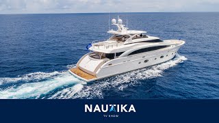 Horizon RP110 Superyacht  NAUTIKA TV SHOW [upl. by Vinny752]