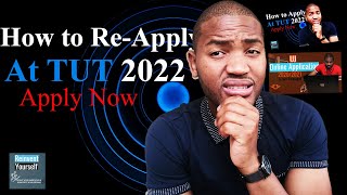 2022 TUT applications for returning student How to reapply at TUT [upl. by Slifka]