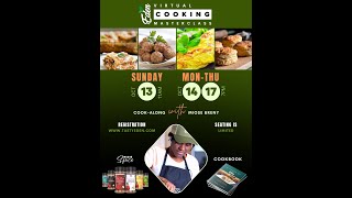 COMING SOON  VIRTUAL COOKING MASTERCLASS [upl. by Yeca81]