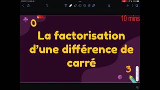 MPM2D 310 factorisation trinôme carré parfait et différence de carré [upl. by Rufford]