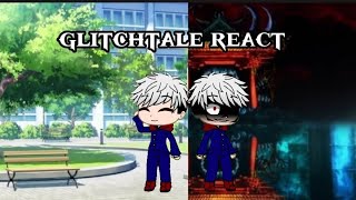 glitchtale react ym as itadori yuji tiktok 🇧🇷🇺🇸 [upl. by Karame201]