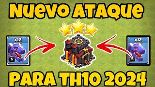 Nuevo ATAQUE Recomendado para th10  Best ATTACK th10  2024  link  Clash Of Clans [upl. by Marianna]