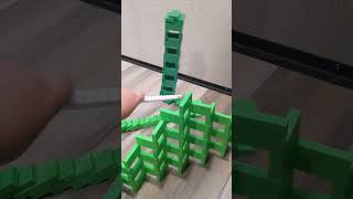 Unlucky Domino Fail dominos fail [upl. by Moya]