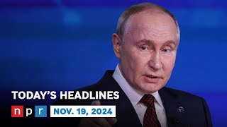 Putin Changes Russias Nuclear Doctrine As US Ramps Up Support For Ukraine  NPR News Now [upl. by Aloise]