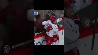 Petr Sikora scores debut goal in Czech Extraliga shorts czech nhl hockey [upl. by Kleeman]