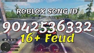 16 Feud Roblox Song IDsCodes [upl. by Hairem526]