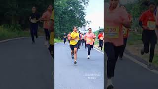 5km Race runningmotivation runninglover runner running indianarmy [upl. by Aihsemot]