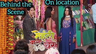 mehndi wala Ghar  mansh ka khufiya raaz on location rehearsal [upl. by Adnorahc]