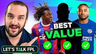 BEST VALUE FPL PLAYERS CHEAP BARGAINS  Fantasy Premier League 202425 tips [upl. by Aeret110]