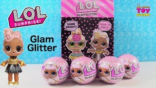 Glam Glitter LOL Surprise Doll Opening Series 2 Toy Review  PSToyReviews [upl. by Cheney]