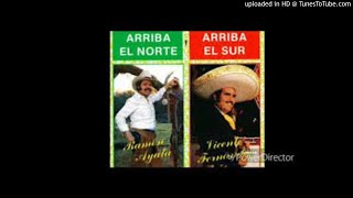 Ramon Ayala y Vicente Fernandez  Volver Volver [upl. by Tamqrah594]